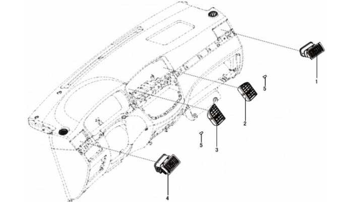 Сопла воздуховодов Lifan